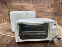 Small Toaster Oven and Bread Machine