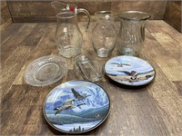 Bradford Exchange Geese Plates, Vases, and More
