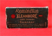 (20) Rds Remington 300 Savage Express