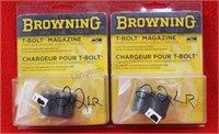 (2) Browning T-Bolt .22LR Magazines