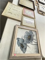 Frame and Framed Floral Prints