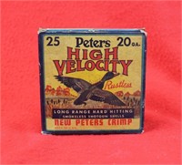 Vintage Peters Shot Shell Box