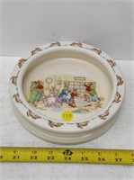 vintage Royal Doulton Bunnykins 7.5 '' bowl