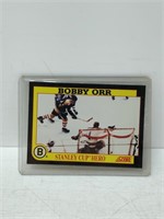 Bobby Orr Stanley cup card in plastic