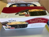 New Rival 17 Quart Roaster Oven