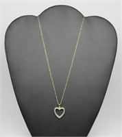 Diamond Accent Heart Necklace