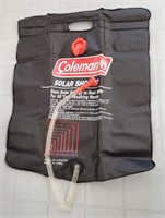 Coleman 5 gallon solar shower.