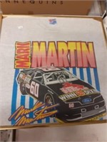 MARK MARTIN #60 WINN-DIXIE FRAMED SHIRT18.25x18.25