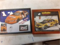 2 PC JOE NEMECHEK AUTOGRAPH 11x9 PICTURE & JOHNNY