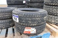 (NEW) LOT OF (2) ST215/70R15 UTILITY TRAILER TIRES