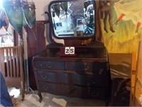 2 Over 2 Dresser W/Mirror