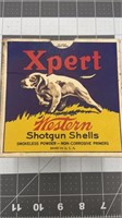 Vintage Western Xpert Shotshells Box