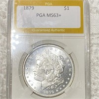 1879 Morgan Silver Dollar PGA - MS63+