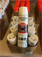 (12) RUST-OLEUM INVERTED MARKING PAINT, WHITE