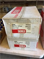 (2) BOXES OF 6K SENCO #6 X 1 1/4" AUTO FEED SCREWS