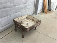 Iron Planter Box on Stand