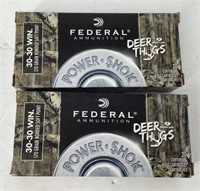 (40) Rounds Federal 30-30 Win. 170 grain soft