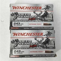 (40) Rounds Winchester 243 Win 95 grain extream