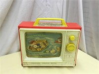 1966 Fisher Price GIANT SCREEN MUSIC BOX TV