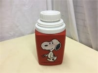 1970s Peanuts SNOOPY Lunch Box Thermos