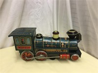 1950s Modern Toys Battery Op Tin Toy Train