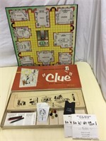 1949 CLUE Board Game