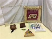 Woodfield Collection CHINESE CHECKER GAME & More