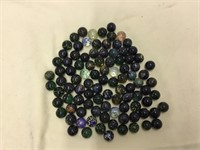 Group of SPECKLED GLASS MARBLES
