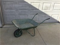 Vintage Garden Wheelbarrow