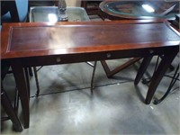 Hall table with 3 drawers