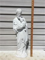 St Joseph with Baby Jesus Concrete Statue