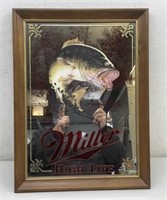 * Miller Bass mirror  16x23