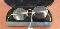 Sharon vintage eye glasses 12k gold filled mother