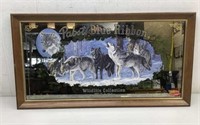 * Pabst Wolves mirror  1990  28x16