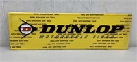 New Dunlop motorcycle tire metal sign 24x8