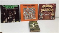 Vtg Sports Items (3) records w/ pitching Jim