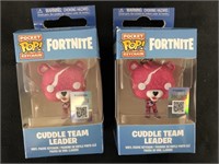 Funko Pocket Pop Fortnite Key Chains -new x2