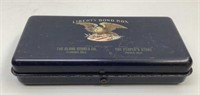 Vtg Liberty Bond Metal Box  No Key