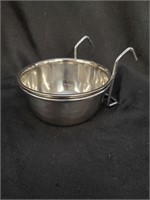 Pet cage food or water dish