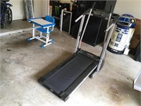 Treadmill Crosswalk Folding