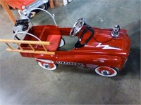 Pedal car fire truck