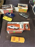 Vette, Mustang, Chevelle mini models