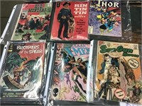 Thor, six gun heros, run tin tin Comic book