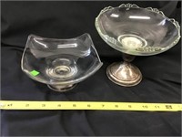 Candy Dishes With Sterling Silver Bases