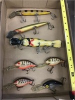 Large fishing bait assortment