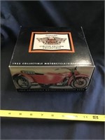 Sidecar bank Harley Davidson
