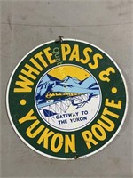 WHITE PASS & YUKON ROUTE RAILROAD SIGN