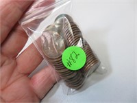 50 Unsearched Wheat Pennies