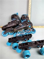 Roller skates - convert to in-line