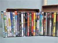 DVDs including Howard the Duck, Despicable Me,